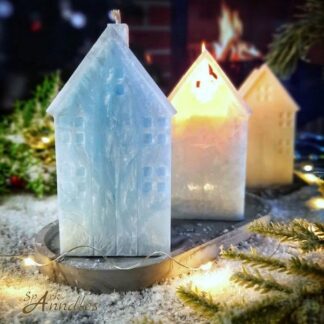 Свічка "Морозний будинок"