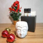 Подарунковий набір для ароматерапії з аромалампою Будда